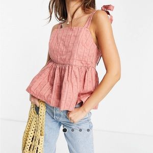 ASOS Square Neck Sun Top